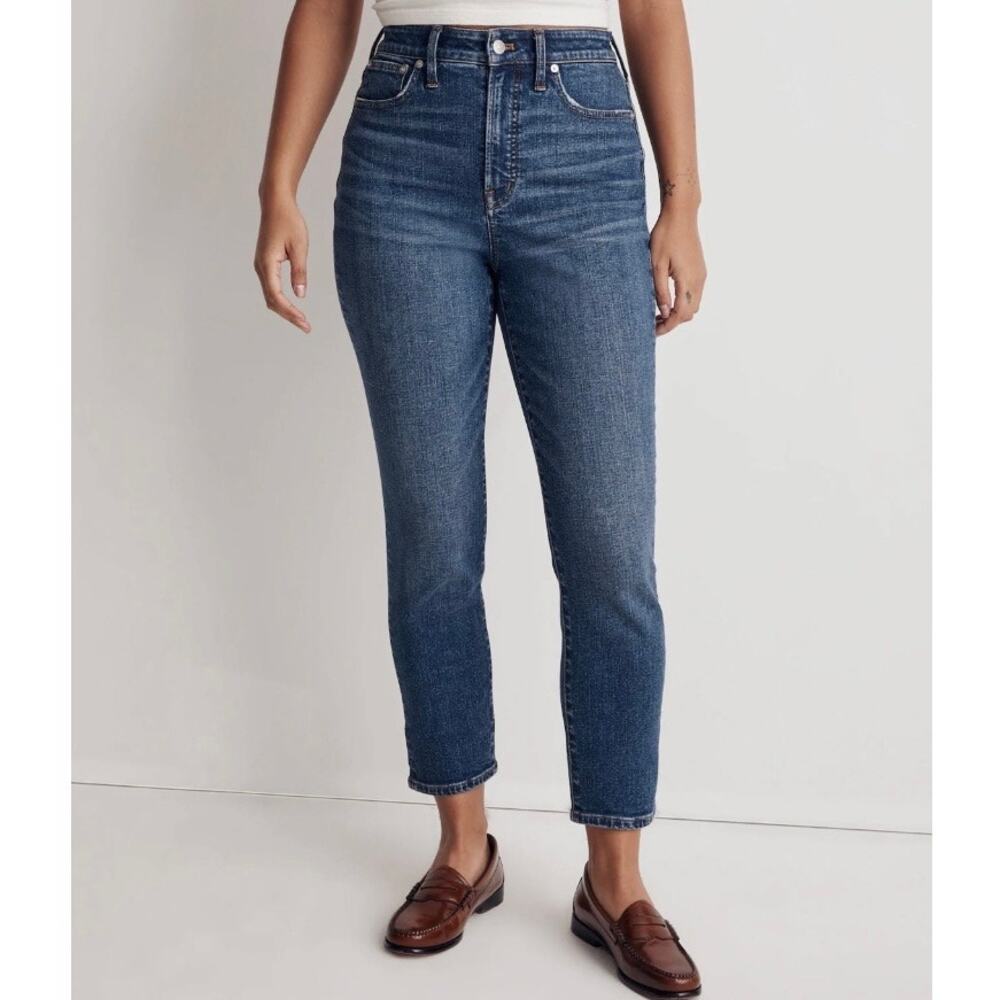 Madewell High-Rise The Curvy Perfect Vintage Manford Wash Instacozy Jean SIZE 24